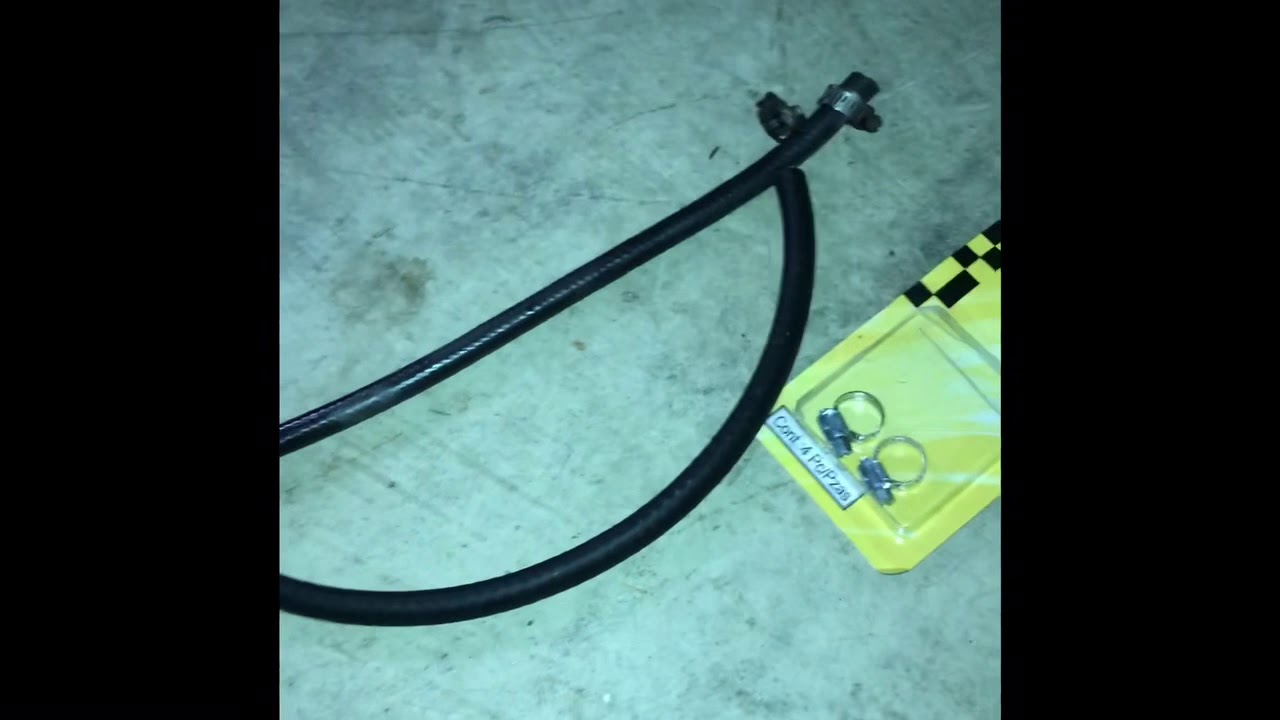 Fuel line installation VW Sup beetle