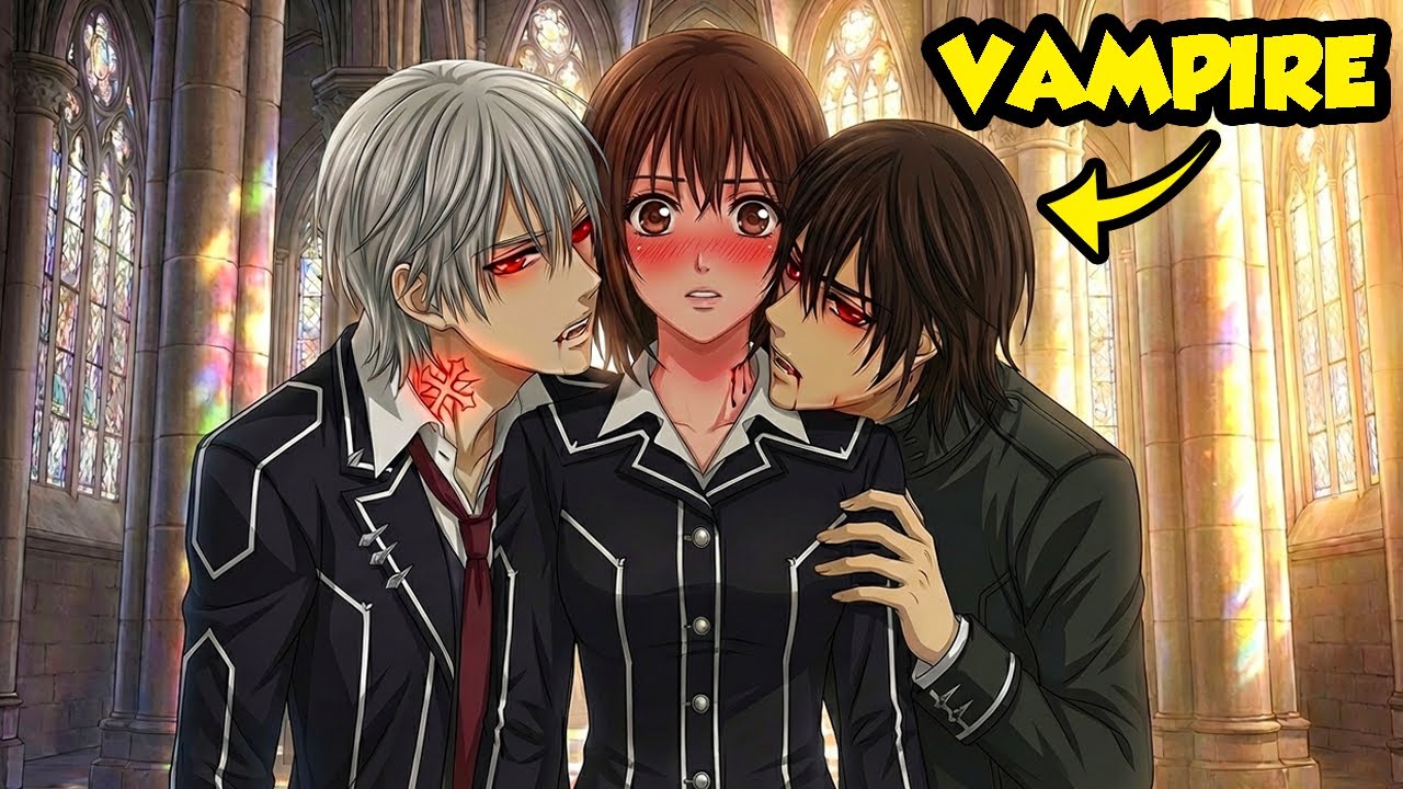 This Adopted Girl Becomes Trapped In High School Of Vampires Who All Want Her! | Anime Recap
