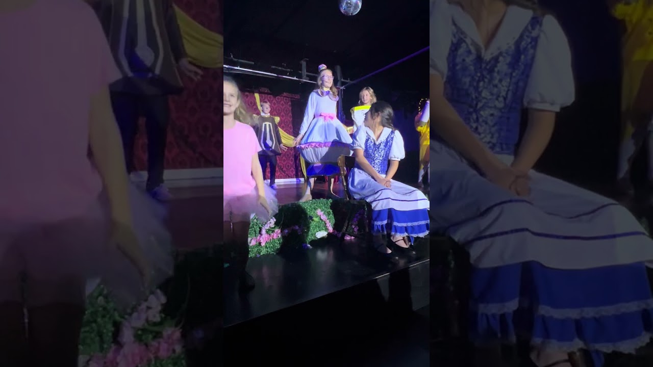 Be Our Guest 🤩 Beauty and the Beast performance #sing #theatre #acting #shorts #viral #fyp 