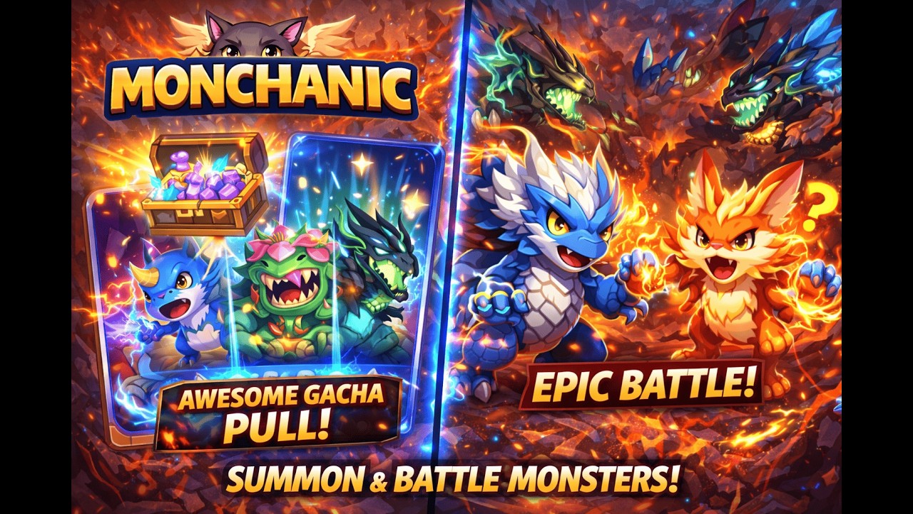 Monchanic Gameplay
