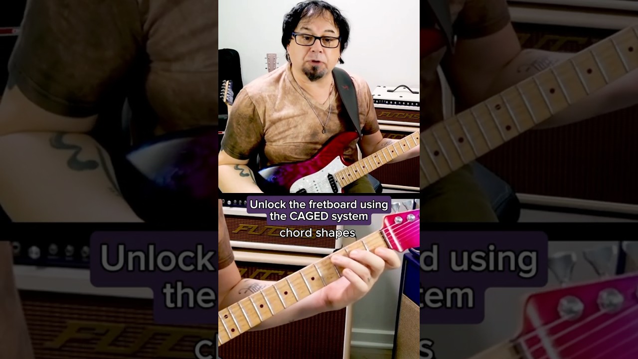 Every Guitarist needs to learn the CAGED system!