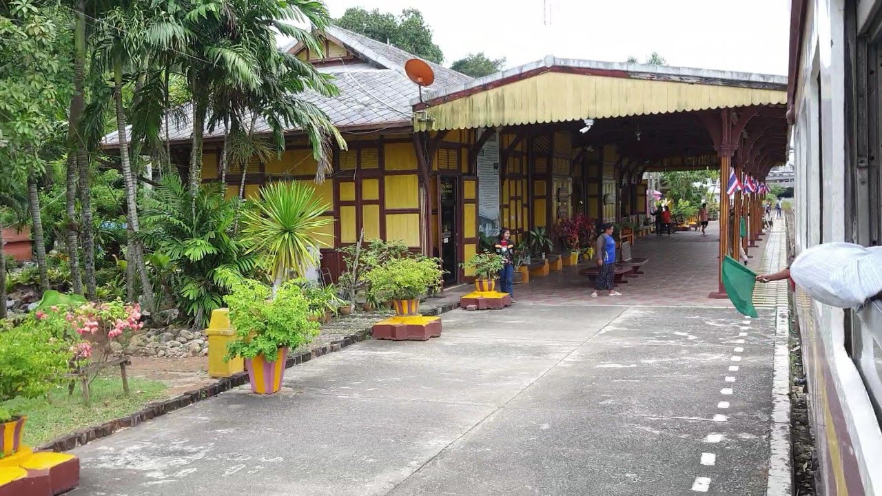 รถเร็ว 168 ออกจากสถานีต้นทางกันตัง rapid train 168