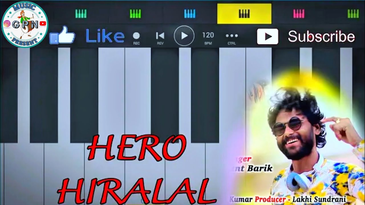 Hero Hiralal 🎹 Mui Here Hiralal 🥁 Sambalpuri DJ Songs || Fl Studio Cesio||Koraputia Bend Party Video