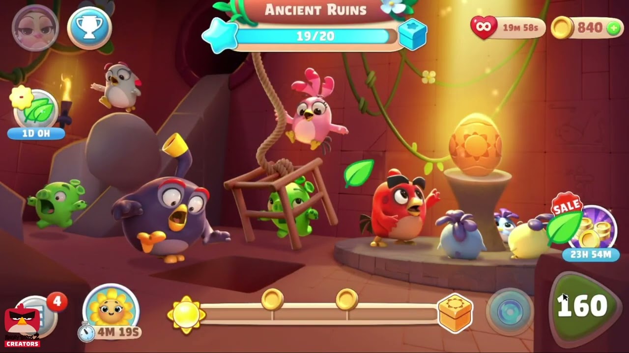 Angry Birds Journey (159-160) Gameplay Walkthrough