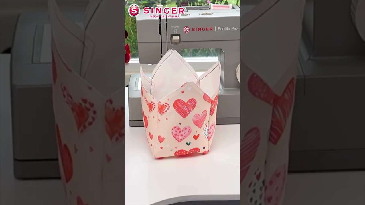 ¡AUN TIENES TIEMPO! ⏳ REGALA ESTA CAJITA DE TELA HECHA CON TU SINGER