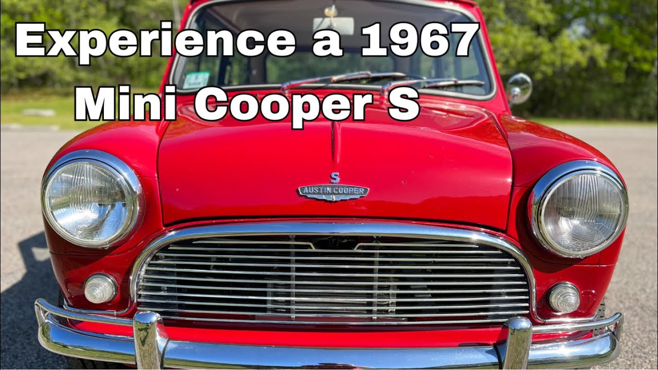 Experience a 1967 mk1 Classic Mini Cooper S - 1275cc