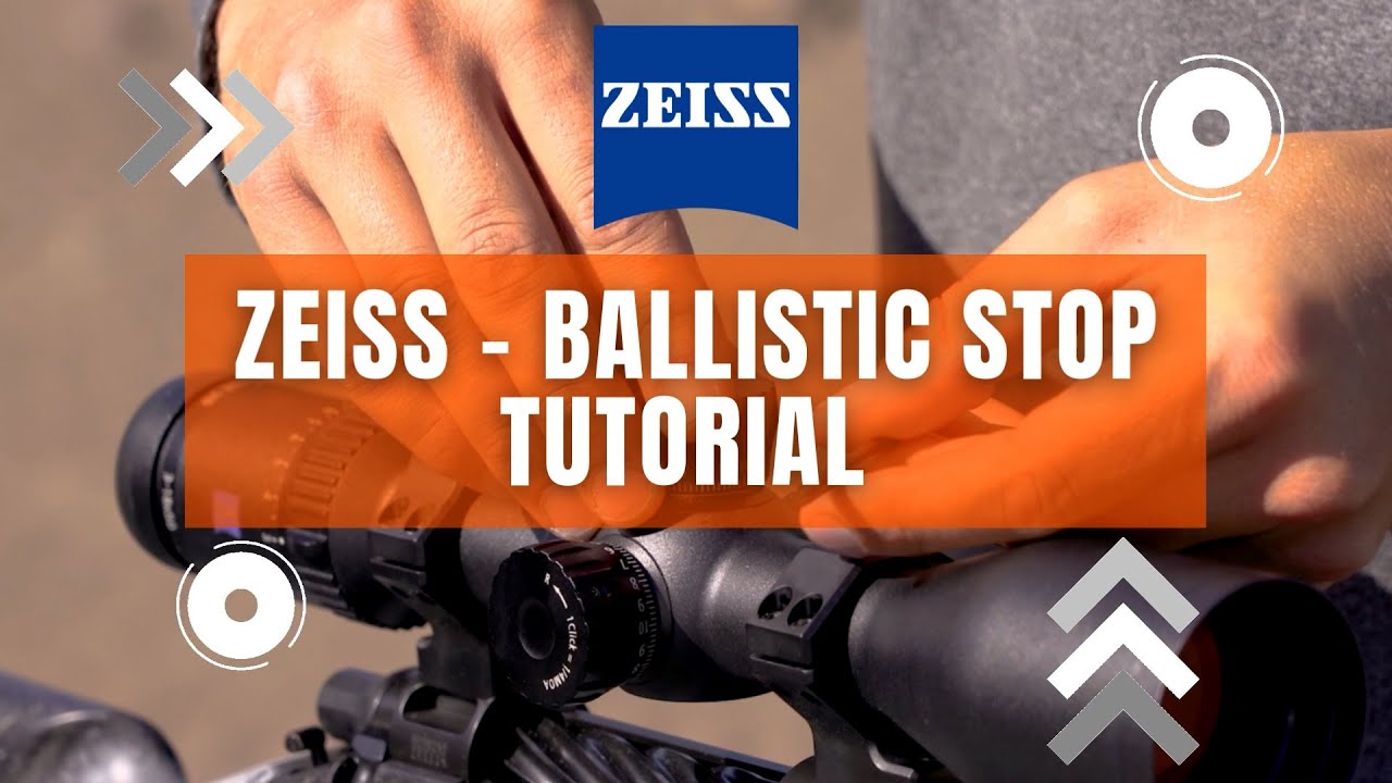 Учебное пособие по баллистической остановке Zeiss