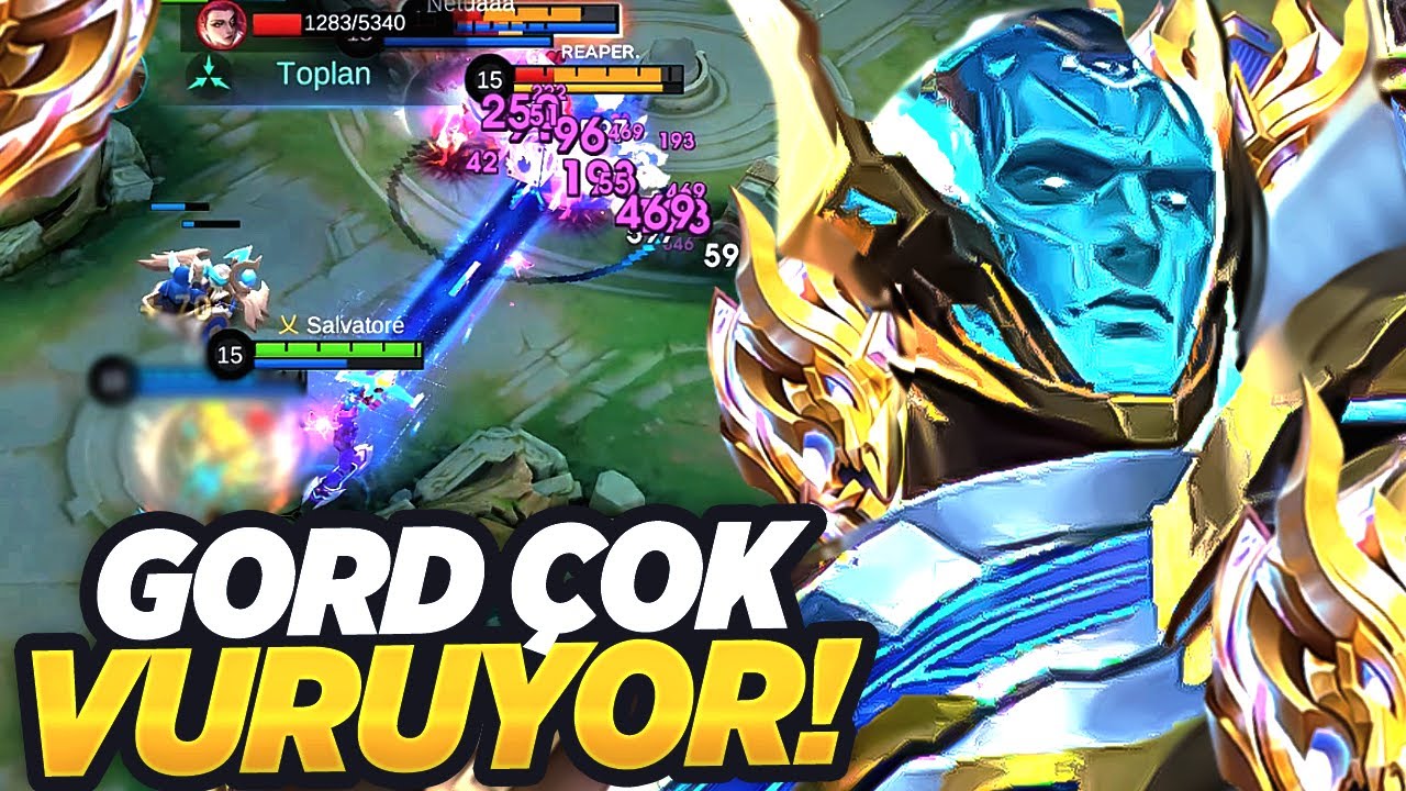 🔥 DİKKAT!! BU VİDEO TÜM OYUNCULARI GORD MAİN YAPABİLİR! | ŞAŞIRTICI HASAR!! | Salvatore MLBB