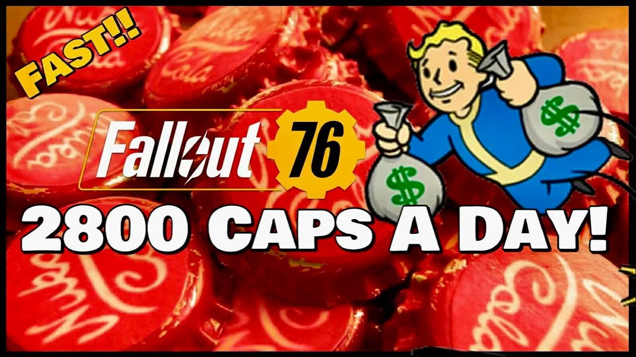 Как я быстро зарабатываю 2800 крышек в день! - Fallout 76