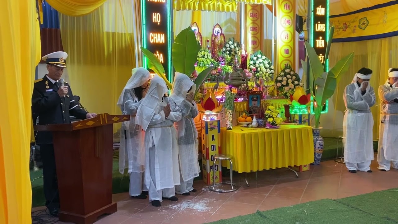 Phong tục Việt Nam - lễ Hiếu ông TRẦN VĂN TIỄU 18/12/24