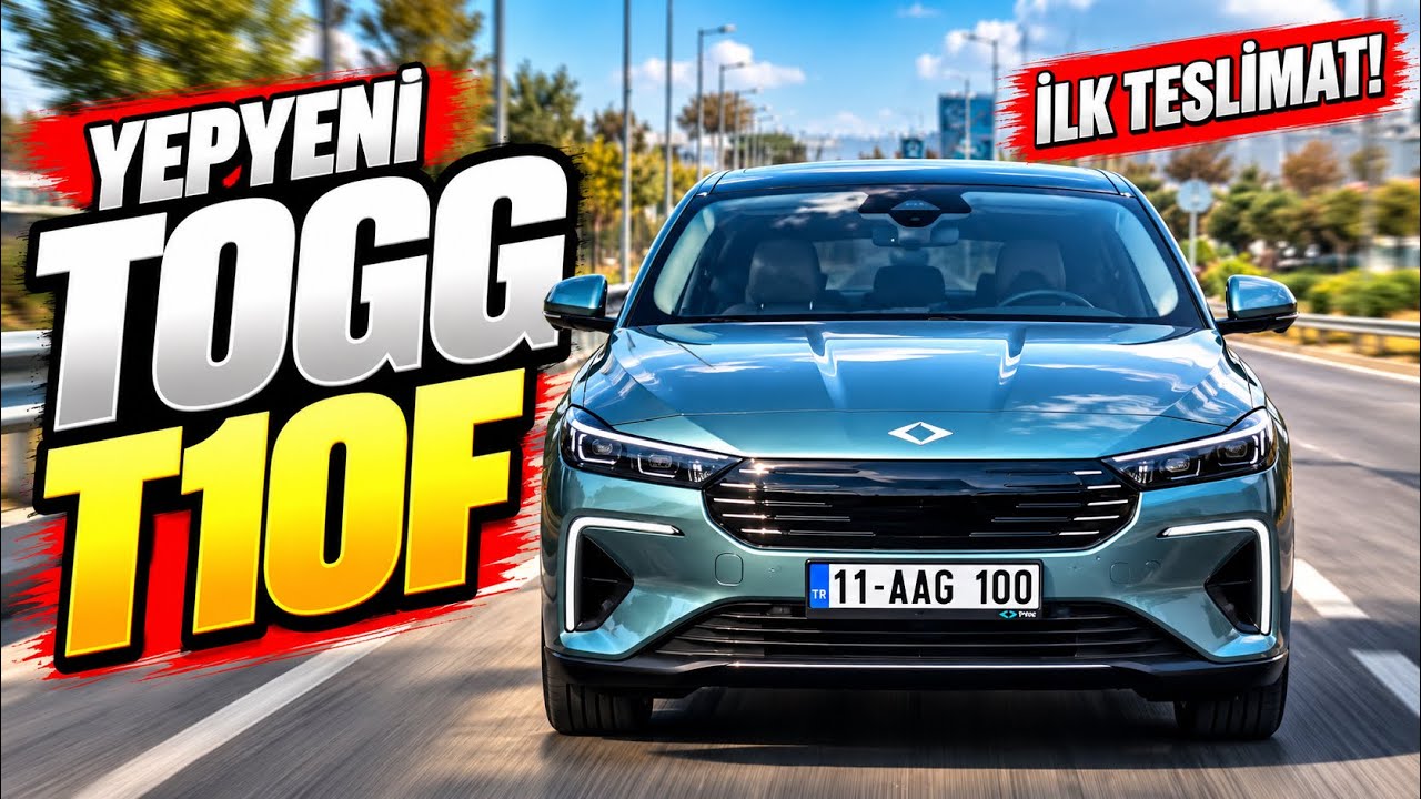 Yeni Arabam TOGG T10F Türkiye’de İlk Teslimat !