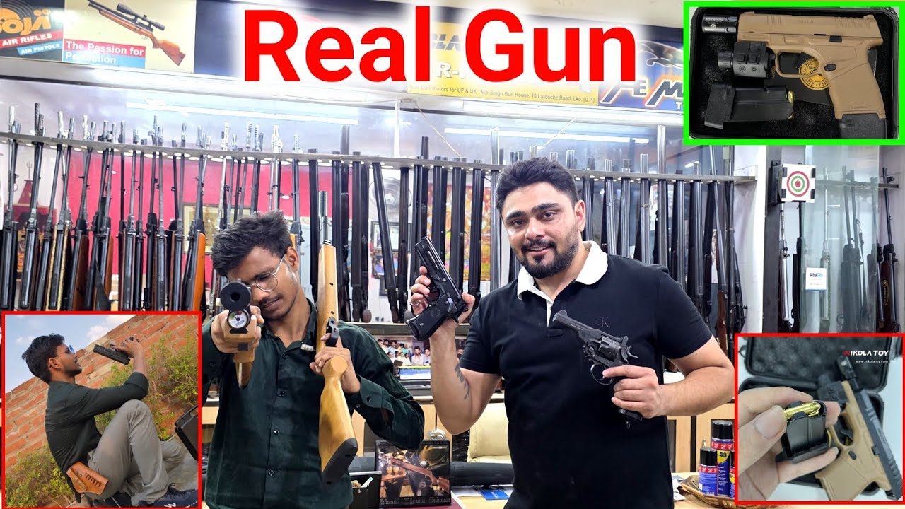 Real gun all India Delivery #gun @shivamtechyoutuber