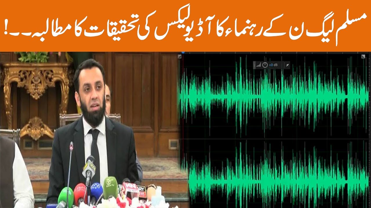 Muslim League-N leader's Demand for Investigation of Audio Leaks! | Breaking News | GNN
