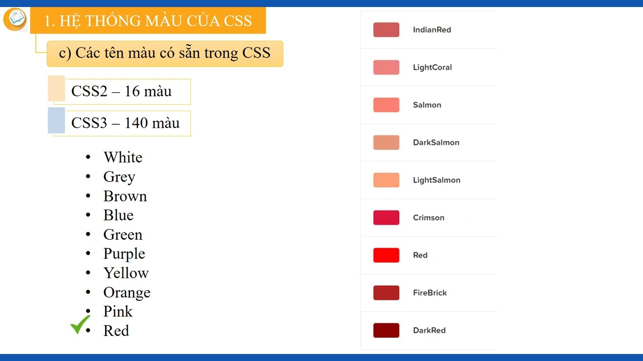 Bài 15. Tạo màu cho chữ và nền