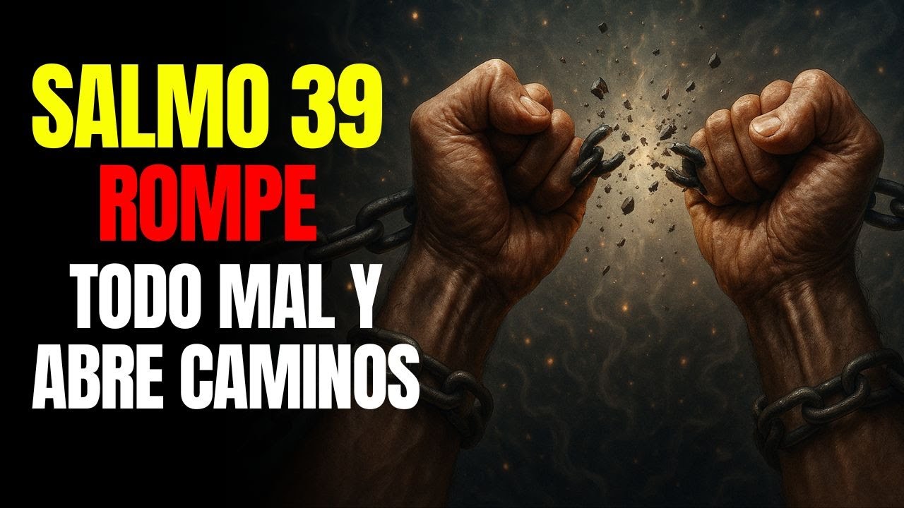 SALMO 39 | Para romper ataduras, bloqueos, cadenas, maldiciones y abrir caminos