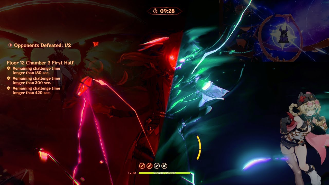 New Flins teams with Jahoda and Durin in Spiral Abyss 6.1 (Luna II)