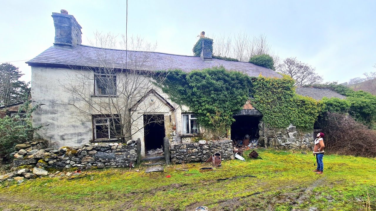 Secrets of the Past: Abandoned Mountain House in Wales Revealed