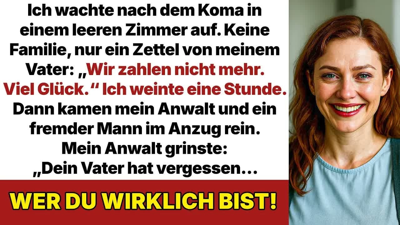 Meine Familie ließ mich im Koma hängen, bis sie mein Geheimnis über 850 Millionen € entdeckte