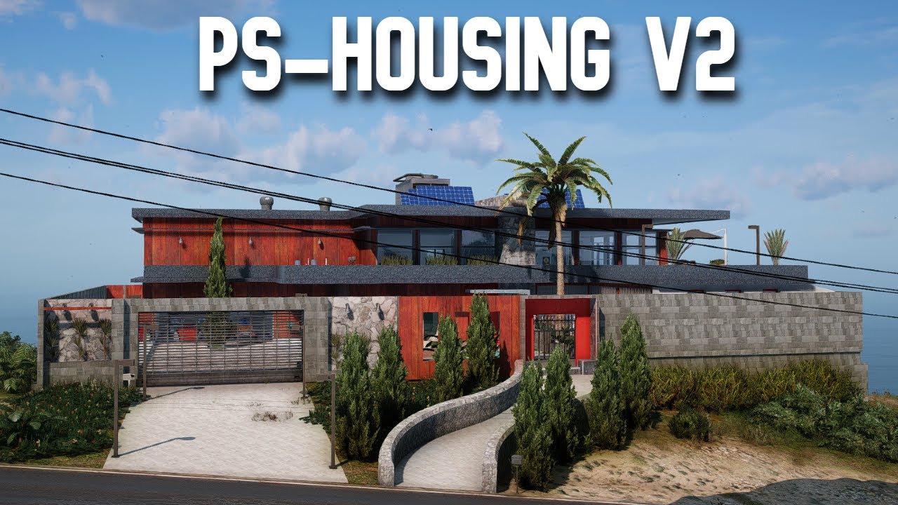 QB/QBX — БЕСПЛАТНЫЙ скрипт для жилья | Ps-Housing V2 | Учебное пособие FiveM 2024