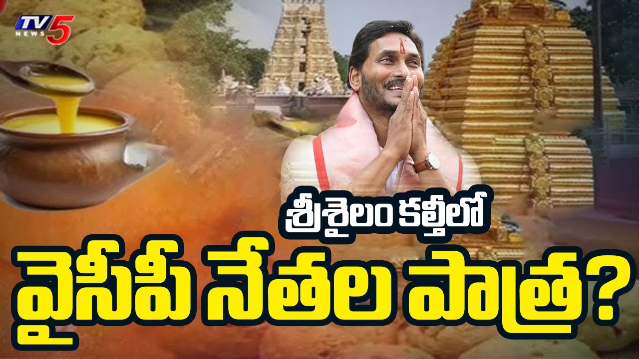 Kutami Govt Serious On Srisailam Adulterated Ghee Issue | YSRCP || TV5 News