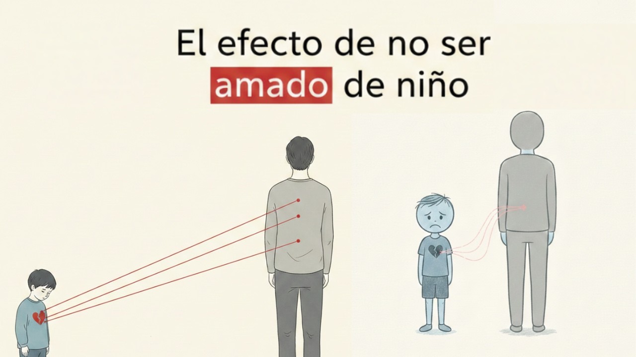 Los efectos de por vida de no haber sido amado en la infancia al crecer