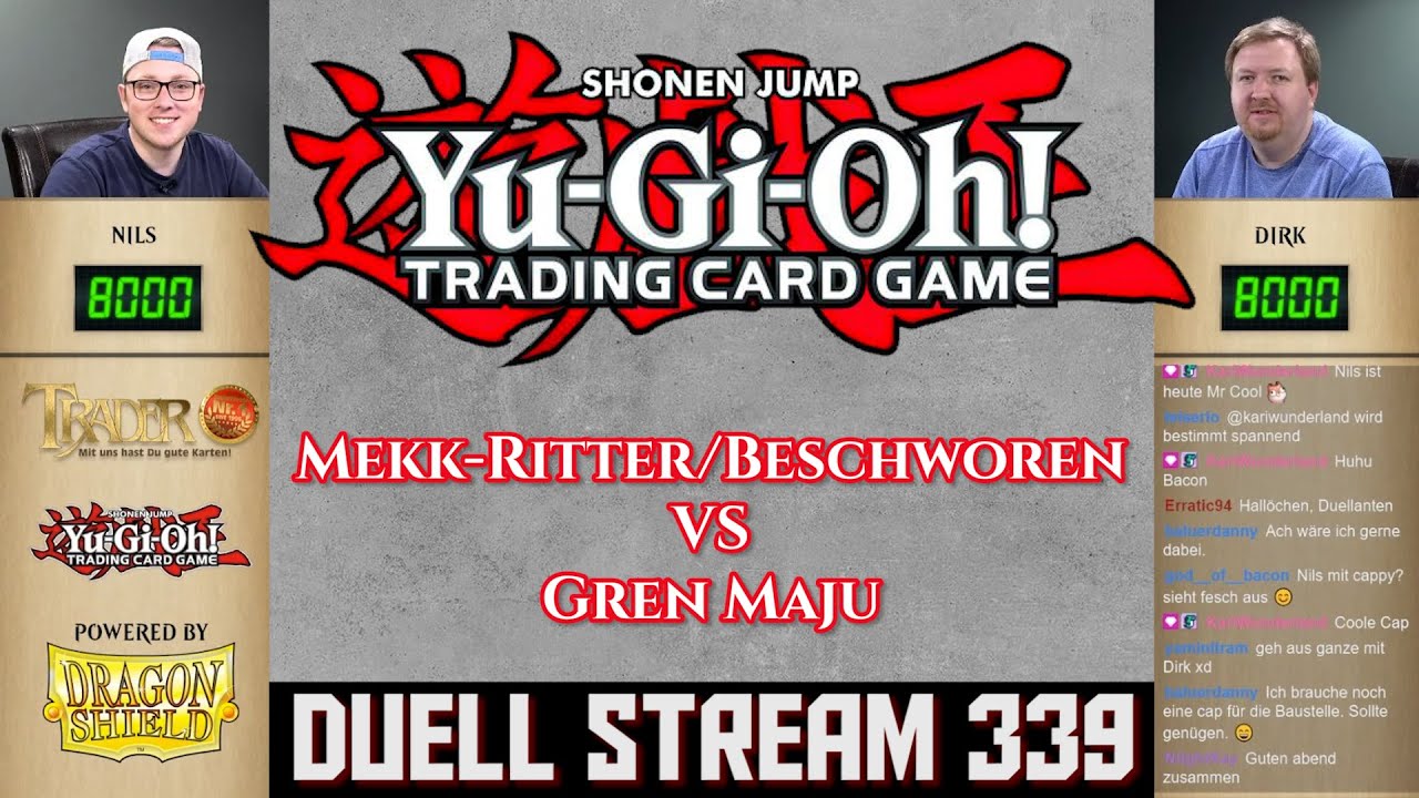 YuGiOh Mekk Ritter Beschworen VS Gren Maju | Trader Turnier | YGO deutsch | mekk knight invoked 2022