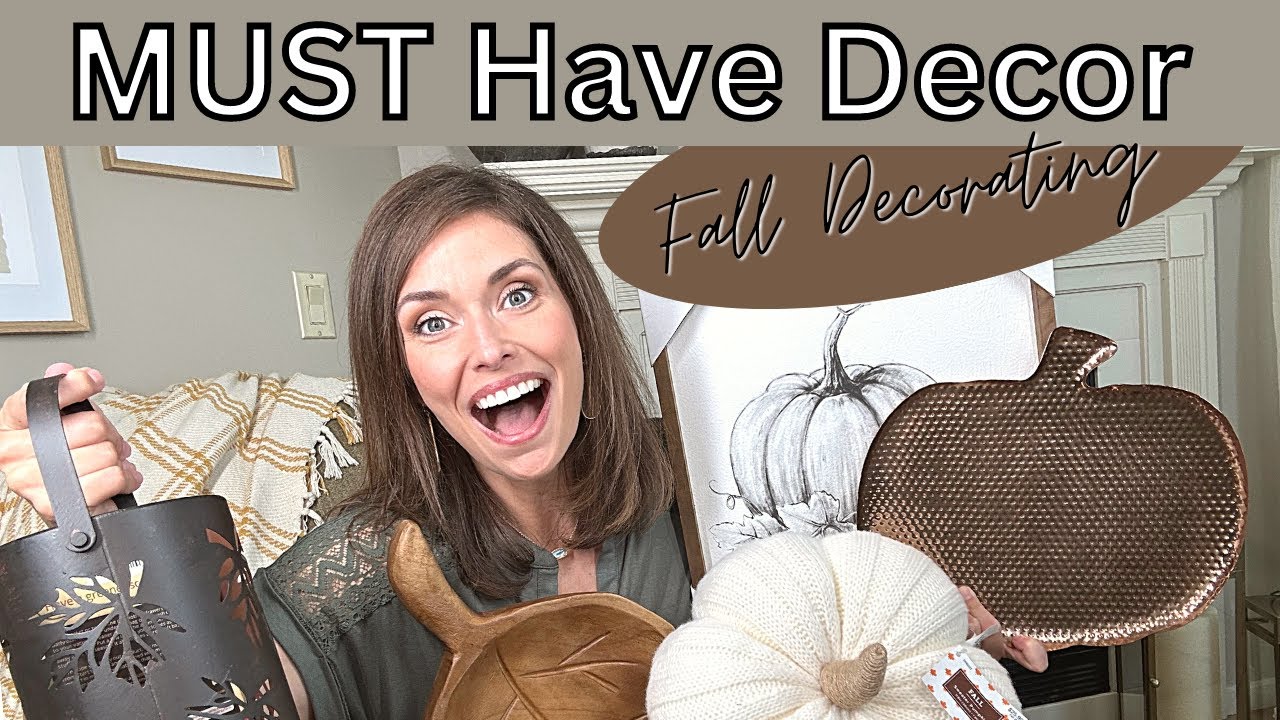 MUST HAVE DECOR ITEMS FOR FALL DECORATING | COZY TIMELESS FALL DECOR STAPLES