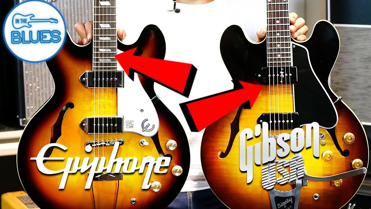 Epiphone Casino vs Gibson ES-330 VOS Custom Shop