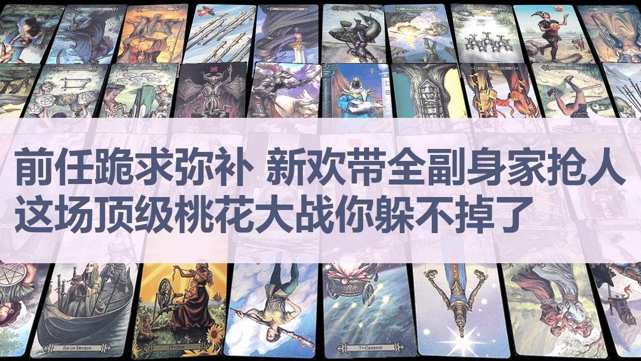 Tarot✨彻底修罗场！前任跪求弥补，新欢带全副身家抢人，这场顶级桃花大战你躲不掉了