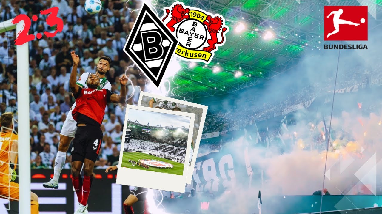 Gladbach vs. Leverkusen StadionVlog🔥Wirtz schießt Bayer zum Auftaktsieg⚽️💯