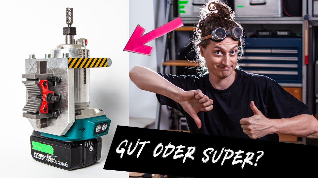 Oberfräse an Drehbank! Klingt logisch oder? 🤪⚙️⚡️
