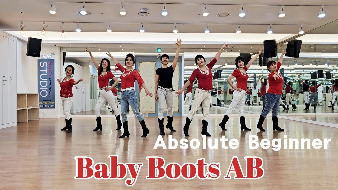 Baby Boots AB Line Dance (Absolute Beginner)