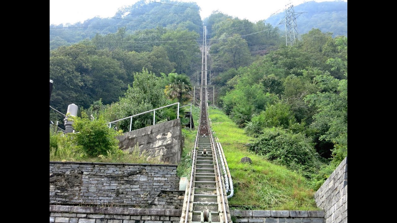 Standseilbahn Brissago Verbano - Bergfahrt 2021 - Funiculaire