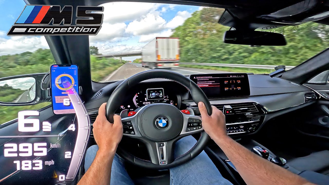 BMW M5 Competition F90 LCI // FLAT OUT on UNLIMITED AUTOBAHN!