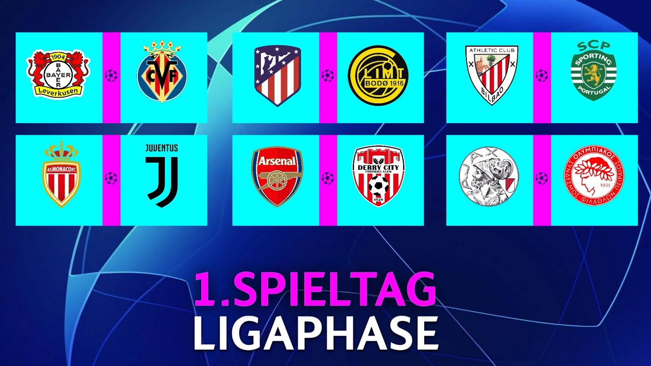 FC26: Monaco trifft spät! | Champions League Ligaphase | Torparade | 1.Spieltag