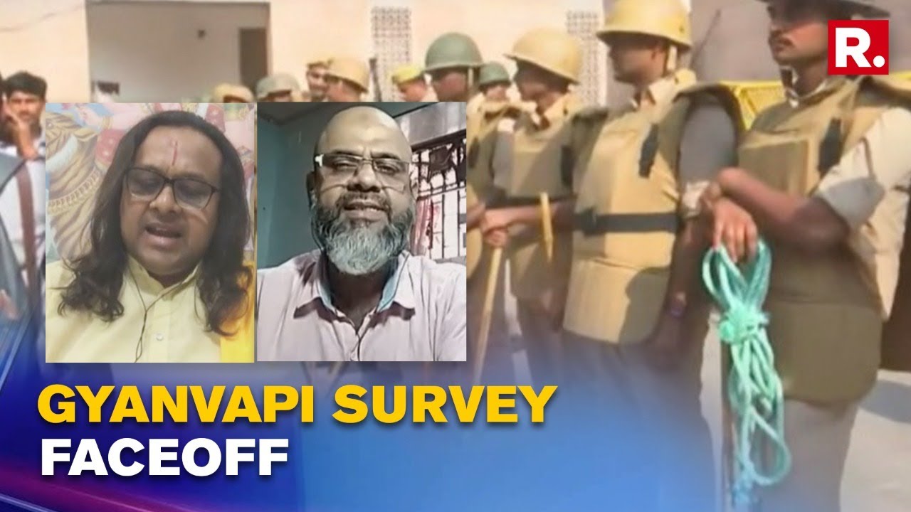 Gyanvapi Mosque Row: Massive Faceoff Takes Place Over Survey, Heavy Police Deployment In Varanasi
