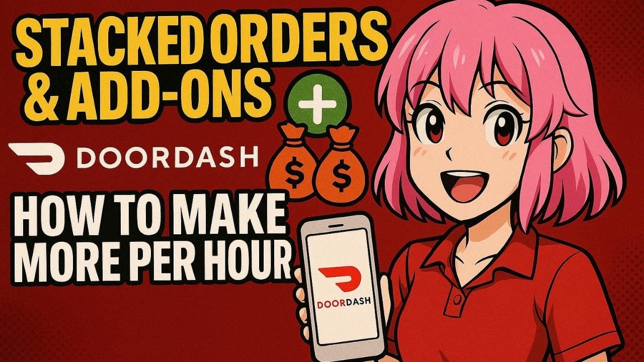 Stacked Orders & Add-Ons on DoorDash: How to Make More Per Hour