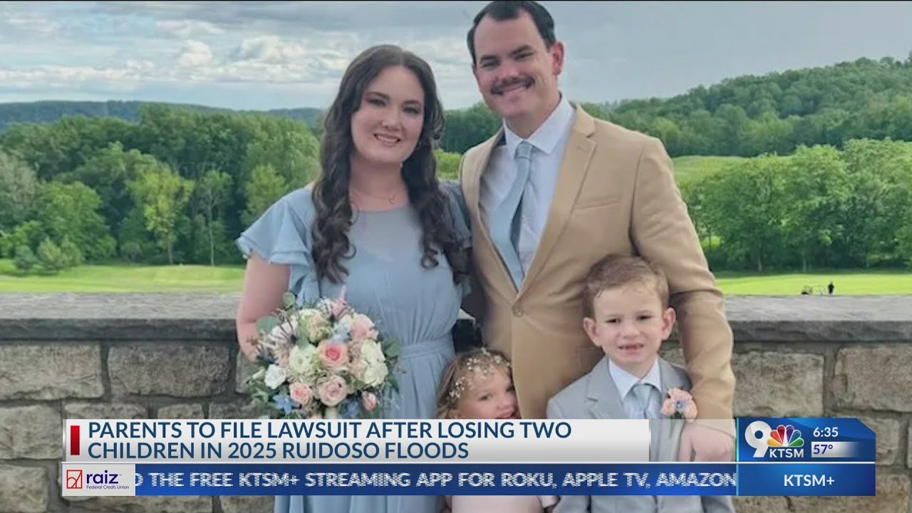 Couple who lost 2 children in 2025 Ruidoso floods to file lawsuit