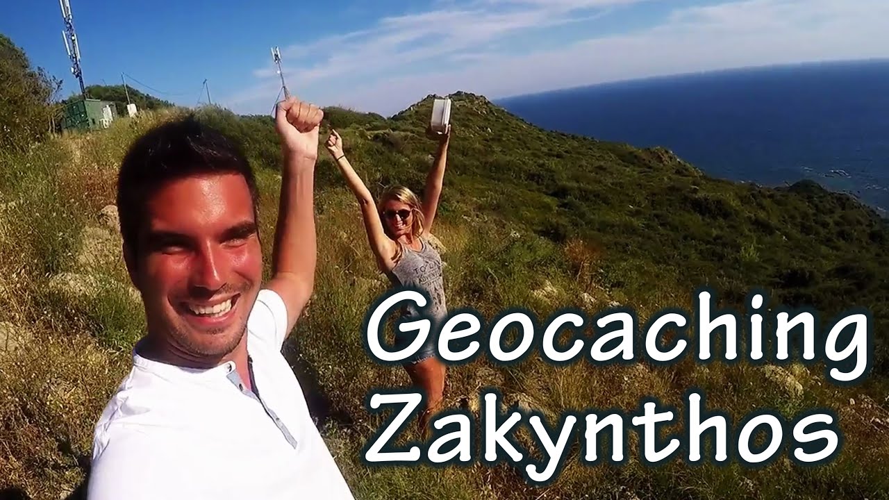 Geocaching in Zakynthos with J&J