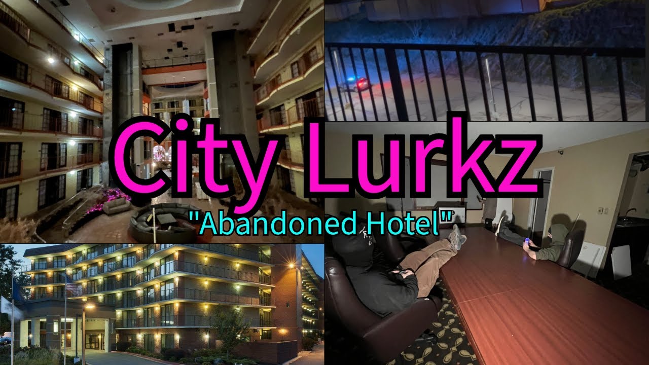Abandoned Hotel WITH POWER (Alarms & Security Chase)