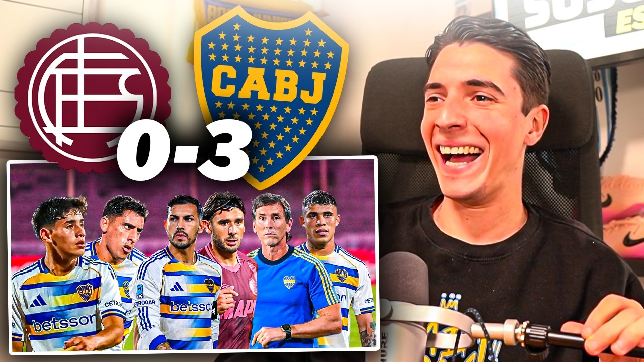 LANUS 0 - BOCA JUNIORS 3 - REACCIÓN PICANTE - Liga Argentina 2026 - Toto Bordieri