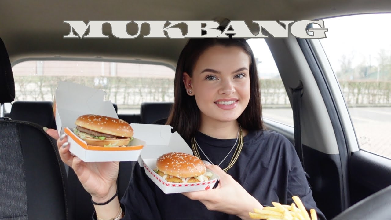 MC DONALDS MUKBANG | NADINE AMBER