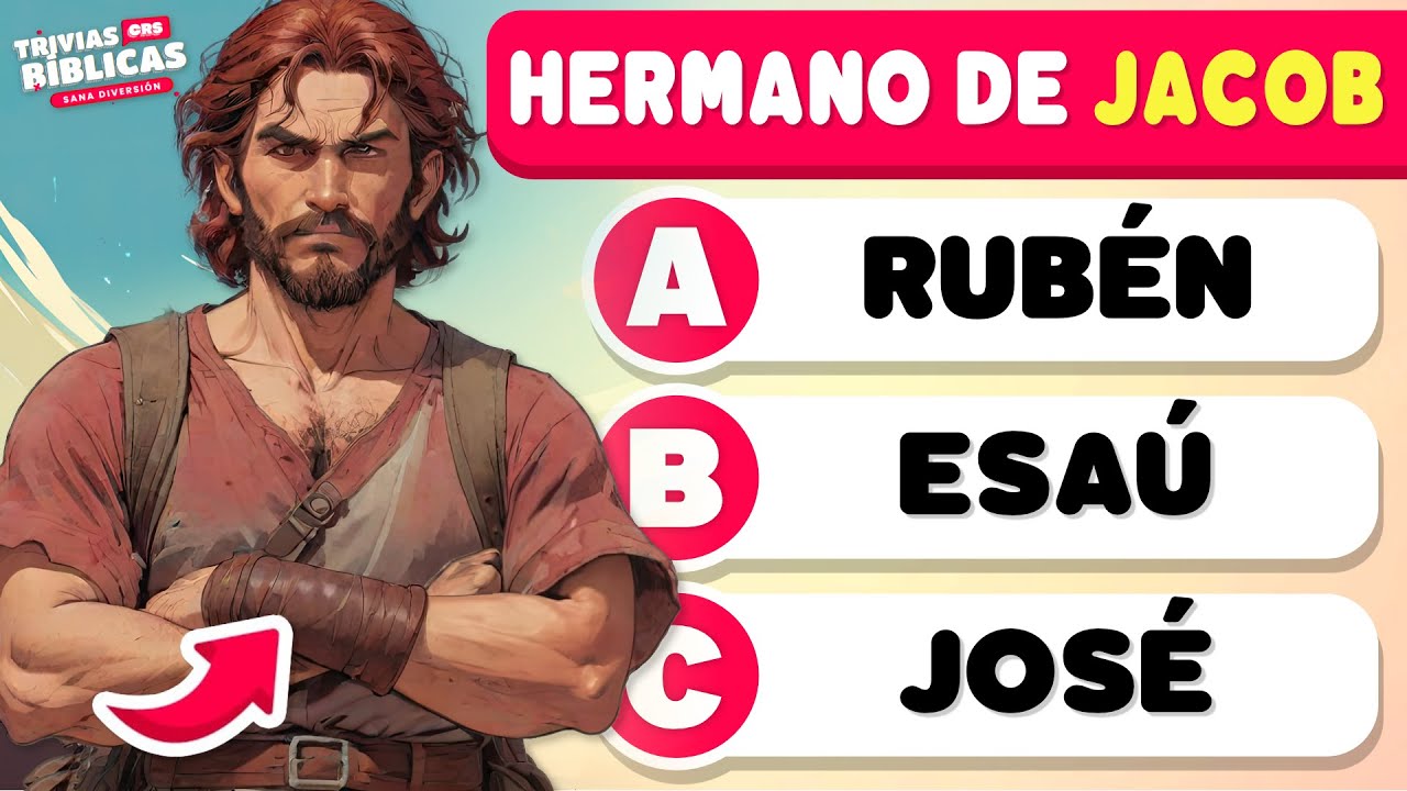 25 PREGUNTAS DE LA BIBLIA PARA NIÑOS 👶🏼  | La historia de Jacob