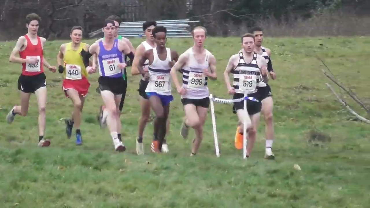 Senior Men South of England Cross Country Championships at Beckenham 28th January 2023