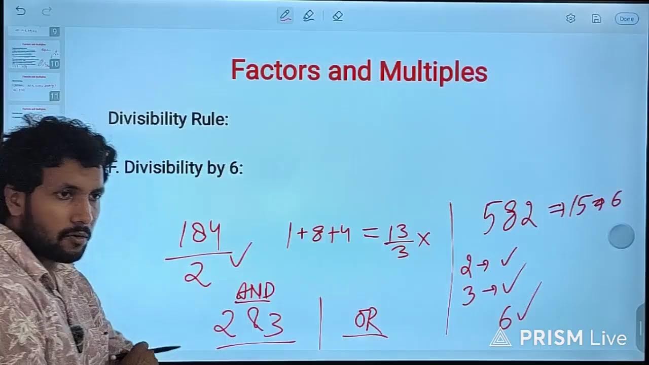 AMU/JMI Class 6th Entrance Exam 2027 | Class 5 Math| Chap-3 Factors and Multiples | #amu #jmi  #math