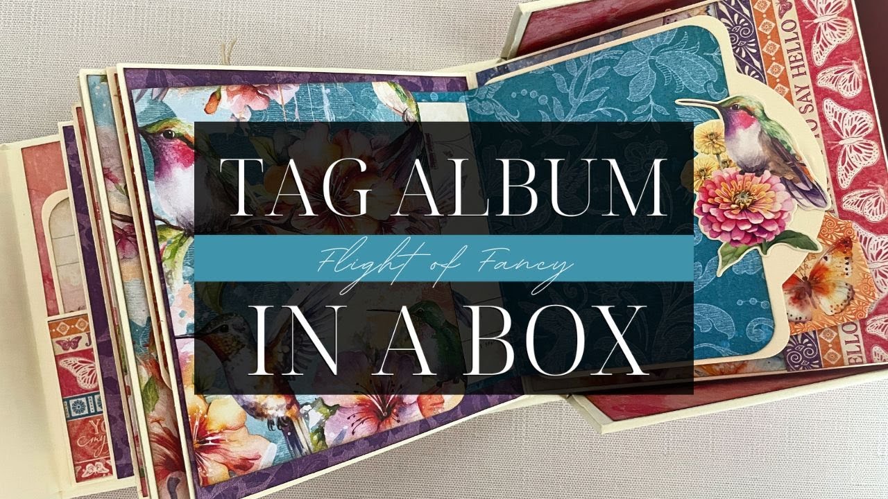 DIY Square Tag Album Tutorial: Easy Steps To Create A Beautiful Memory Album