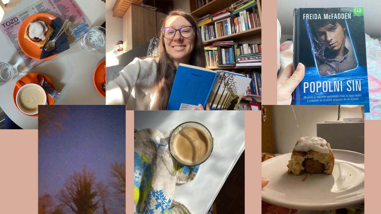 Veganske cimetove rolice, filmi, knjige / Vlog #102