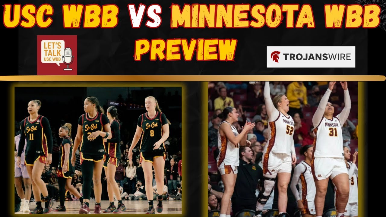 Предварительный обзор матча женской баскетбольной команды USC против Minnesota #uscwbb #bigten #m...