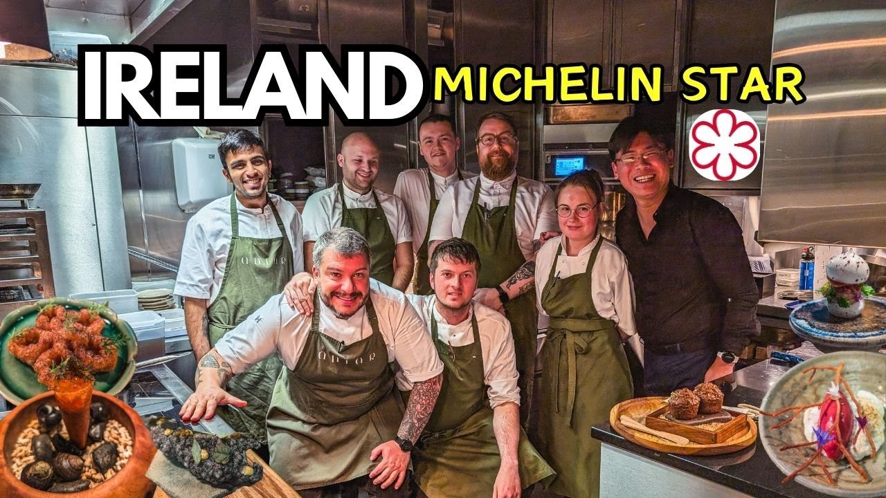 The ONLY Michelin Star Restaurant in Galway Ireland! 🇮🇪 Tasting Menu at Aniar!