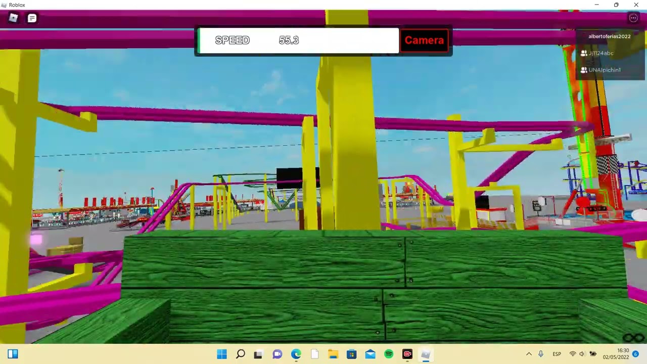 onride raton vacilon con gato comilon feria de sevilla 2022 roblox